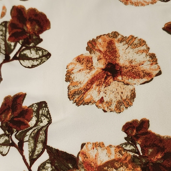 RICKI'S Small White Fall Autumn blouse - Picture 8 of 8